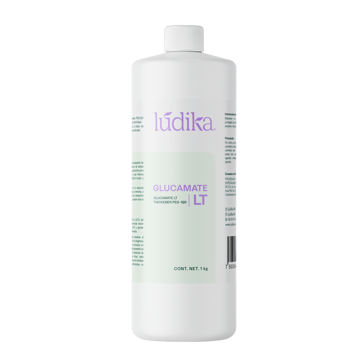 Glucamate LT Thickener PEG – 120 | Facial, Corporal y Capilar | Espesante Líquido Ultra-Suave