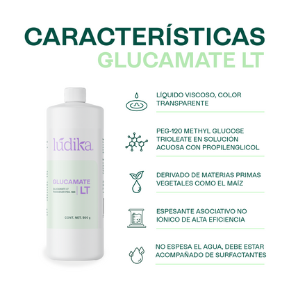 Glucamate LT Thickener PEG – 120 | Facial, Corporal y Capilar | Espesante Líquido Ultra-Suave