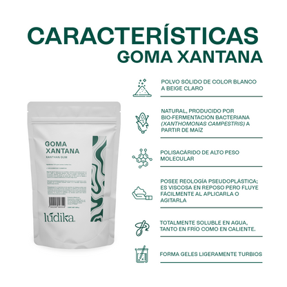 Goma Xantana | Facial, Corporal y Capilar | Espesante Natural y Estabilizador de Amplio Espectro