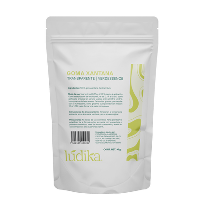 Goma Xantana Transparente | Facial, Corporal y Capilar | Espesante y Estabilizador Clean Beauty