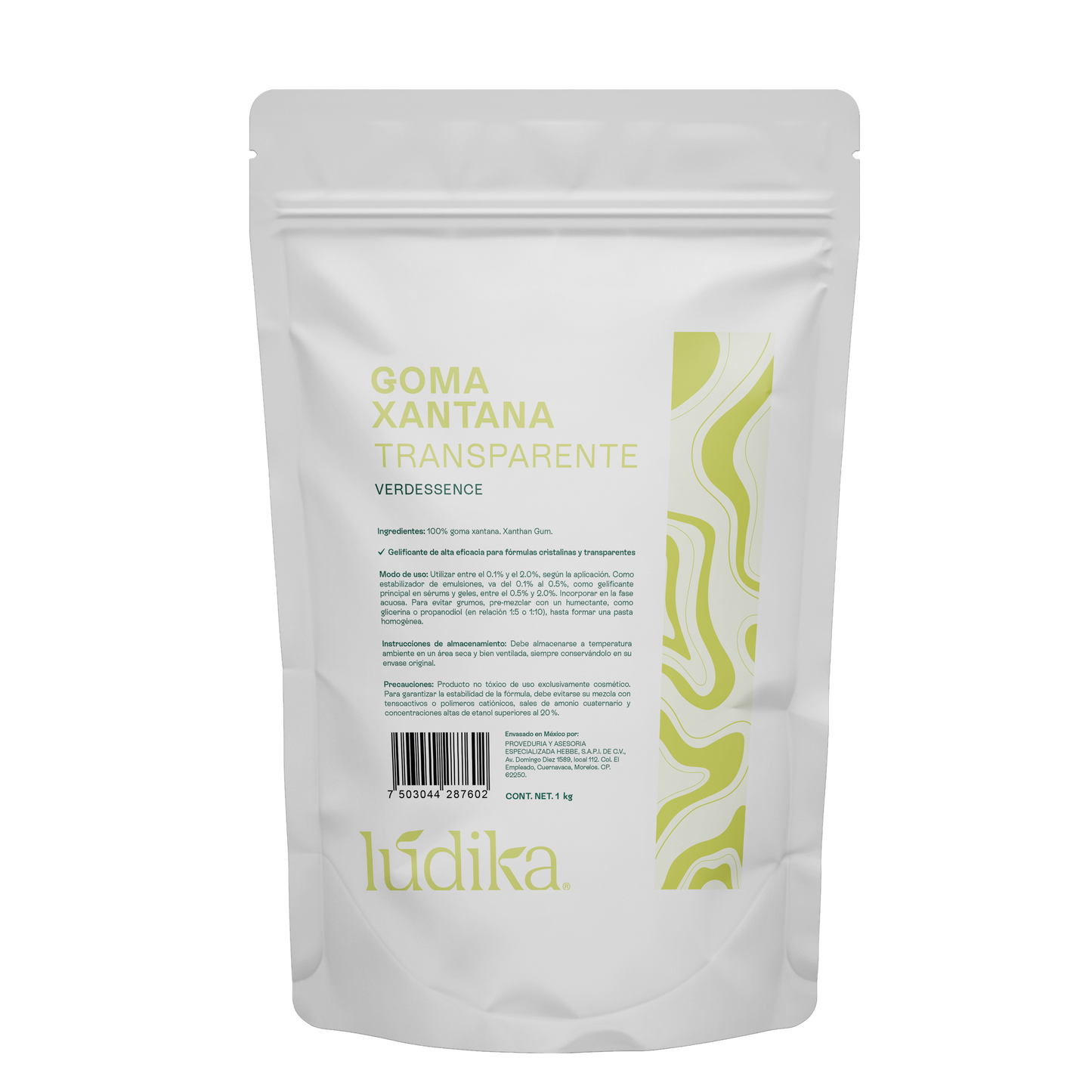 Goma Xantana Transparente | Facial, Corporal y Capilar | Espesante y Estabilizador Clean Beauty