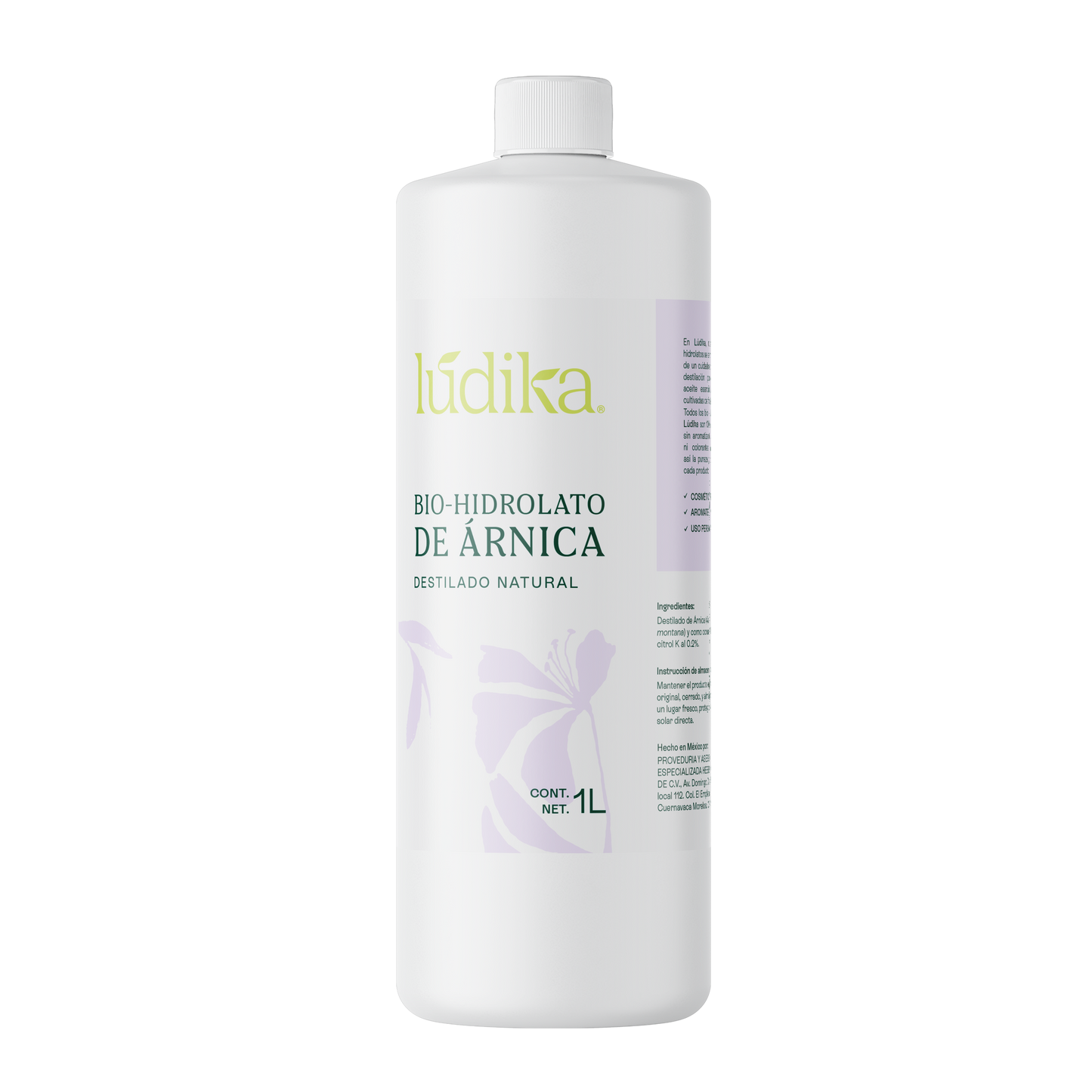 Bio Hidrolato de Árnica | Facial y Corporal | Calmante, Descongestivo y Reparador