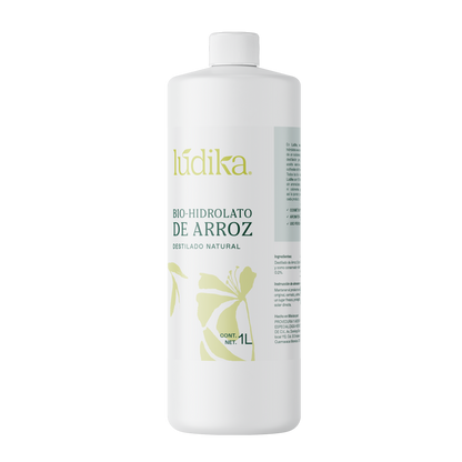Bio Hidrolato de Arroz Integral | Facial y Corporal | Iluminador, Calmante e Hidratante