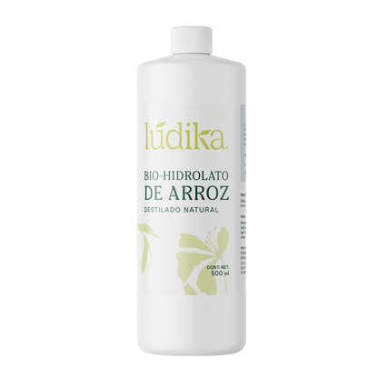 Bio Hidrolato de Arroz Integral | Facial y Corporal | Iluminador, Calmante e Hidratante