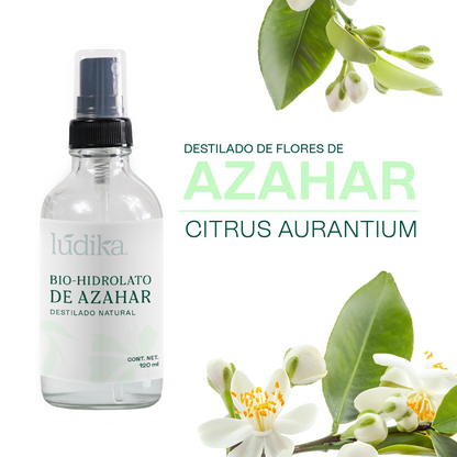 Hidrolato de Azahar | Facial y Corporal | Calmante, Equilibrante y Luminosidad