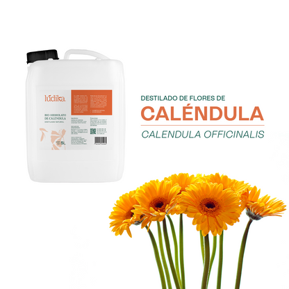 Bio Hidrolato de Caléndula | Facial y Corporal | Calmante, Reparador y Cicatrizante