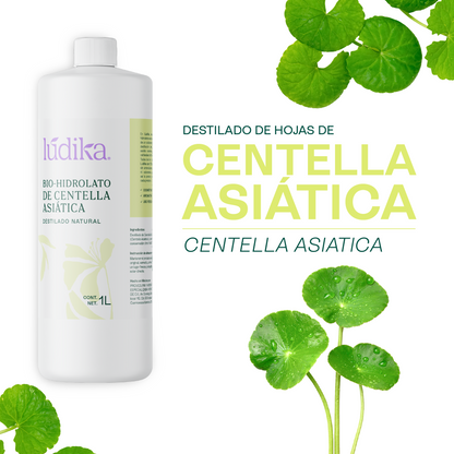 Bio Hidrolato de Centella Asiática | Facial y Corporal | Reparador, Cicatrizante y Antiinflamatorio