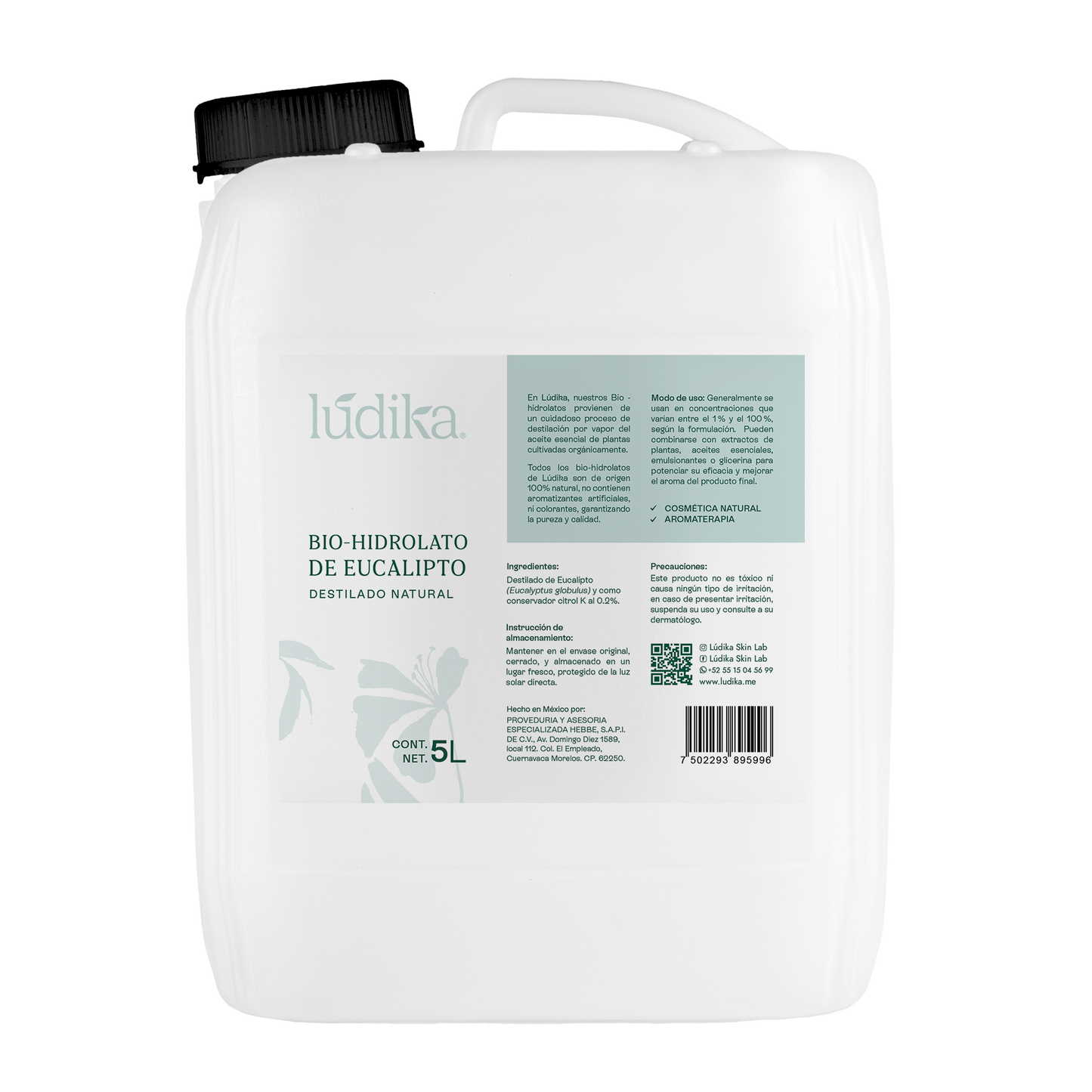 Hidrolato de Eucalipto | Facial y Corporal | Purificante, Astringente y Refrescante