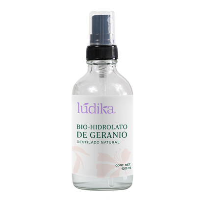 Bio Hidrolato de Geranio | Facial y Corporal | Reequilibrante, Regenerador y Tonificante