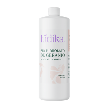 Bio Hidrolato de Geranio | Facial y Corporal | Reequilibrante, Regenerador y Tonificante
