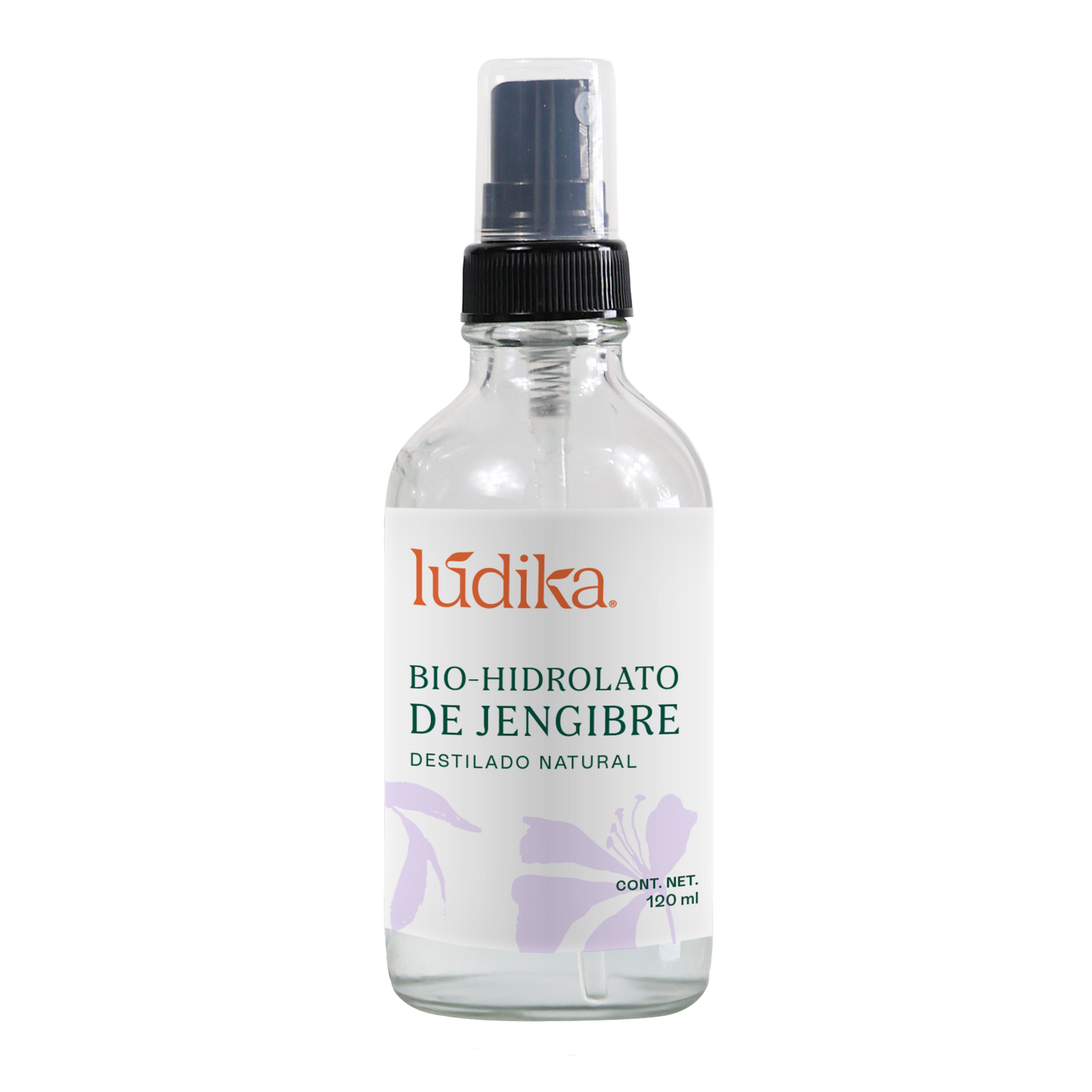 Bio Hidrolato de Jengibre | Facial y Corporal | Estimulante, Revitalizante y Tonificante