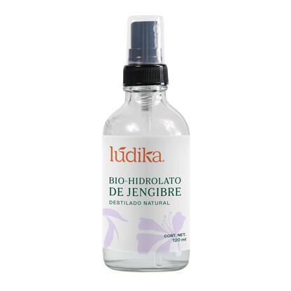 Bio Hidrolato de Jengibre | Facial y Corporal | Estimulante, Revitalizante y Tonificante