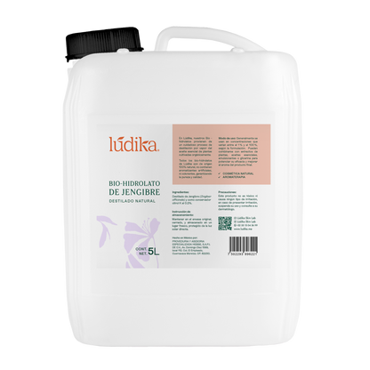Bio Hidrolato de Jengibre | Facial y Corporal | Estimulante, Revitalizante y Tonificante