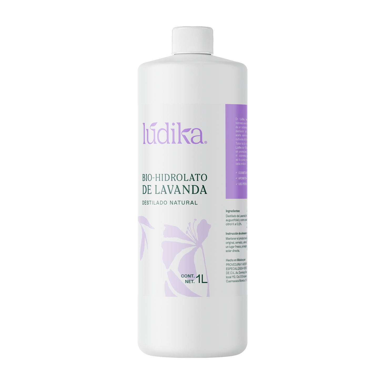 Bio Hidrolato de Lavanda | Facial y Corporal | Calmante, Equilibrante y Regenerador
