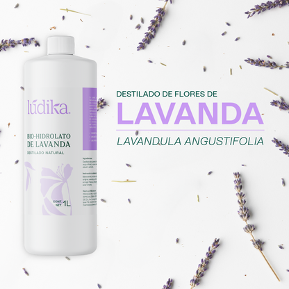 Bio Hidrolato de Lavanda | Facial y Corporal | Calmante, Equilibrante y Regenerador