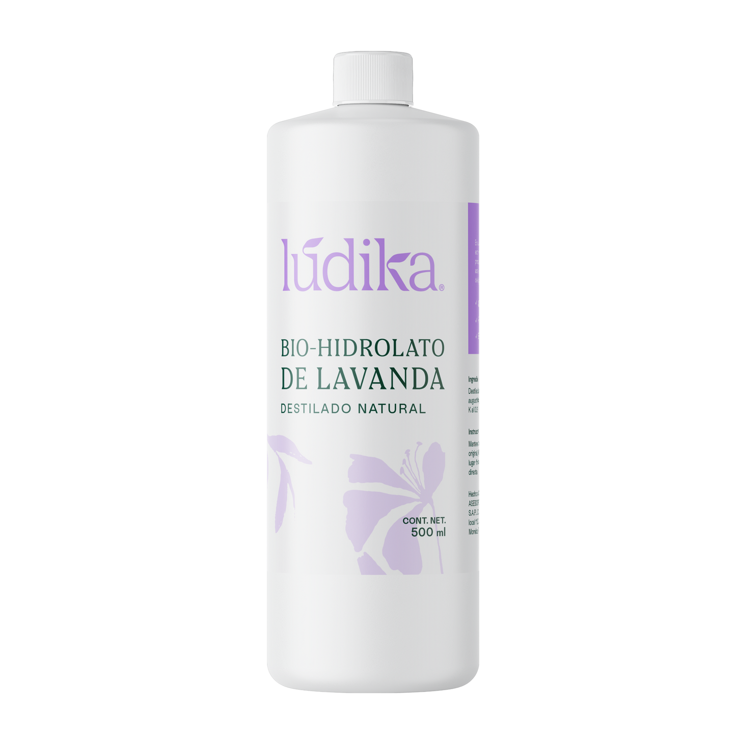 Bio Hidrolato de Lavanda | Facial y Corporal | Calmante, Equilibrante y Regenerador
