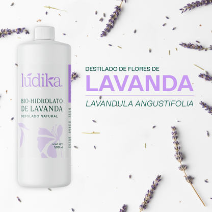 Bio Hidrolato de Lavanda | Facial y Corporal | Calmante, Equilibrante y Regenerador