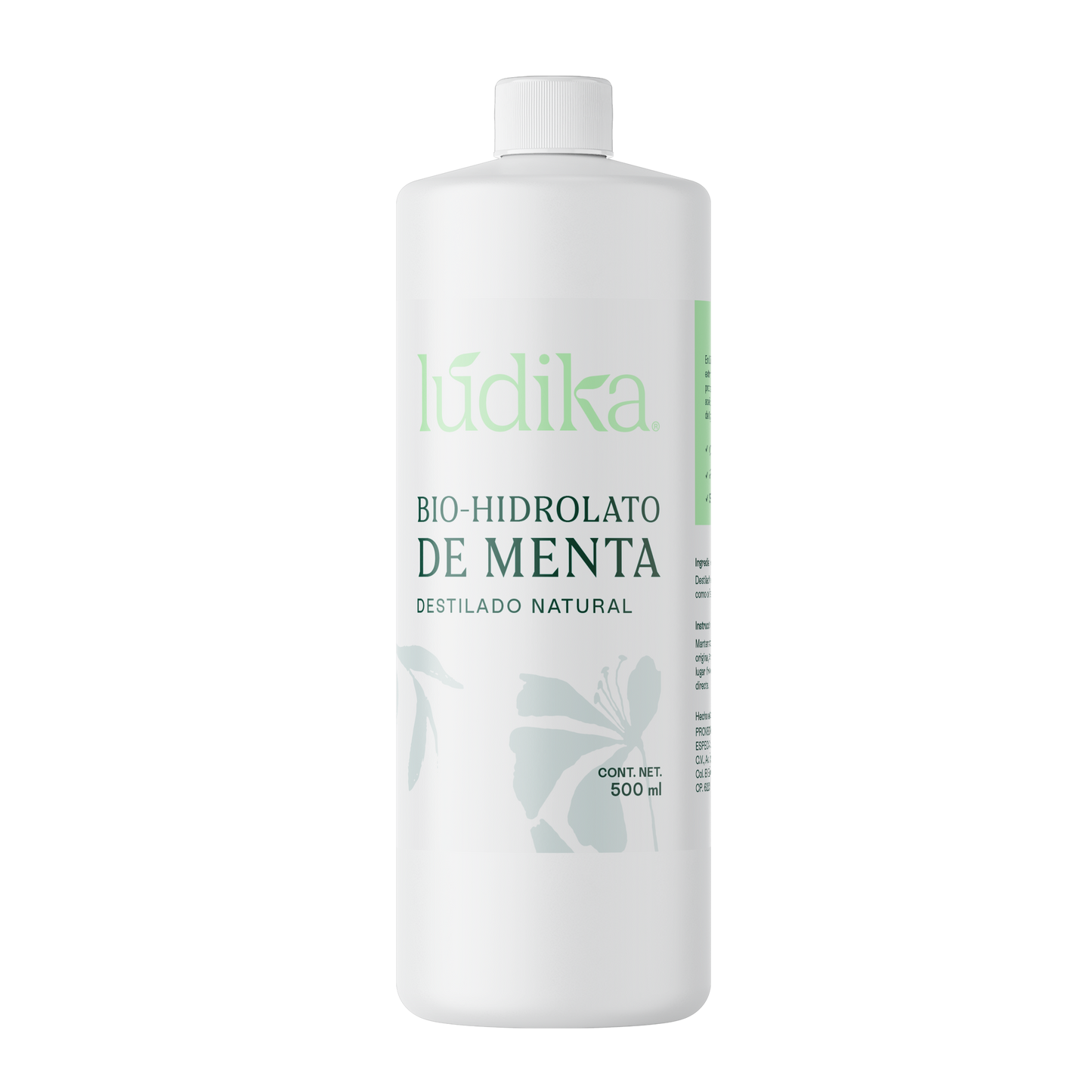 Bio Hidrolato de Menta | Facial y Corporal | Refrescante, Astringente y Purificante
