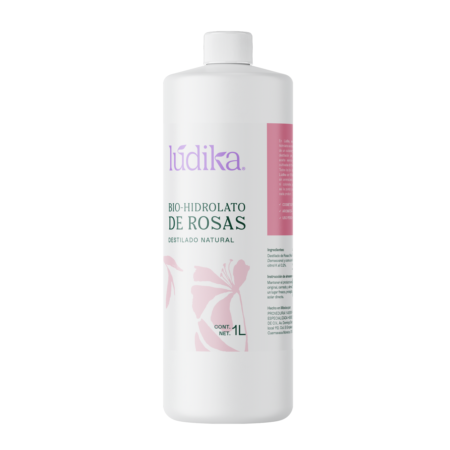 Bio Hidrolato de Rosa Damascena | Facial y Corporal | Antiedad, Calmante y Regenerador