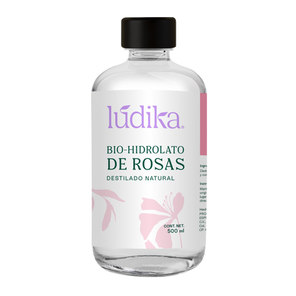 Bio Hidrolato de Rosas Damascena | Envase de vidrio | Facial | Antiedad, Calmante