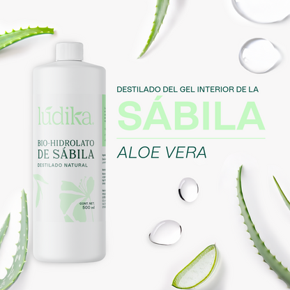Bio Hidrolato de Sábila | Facial y Corporal | Hidratante, Calmante y Regenerador
