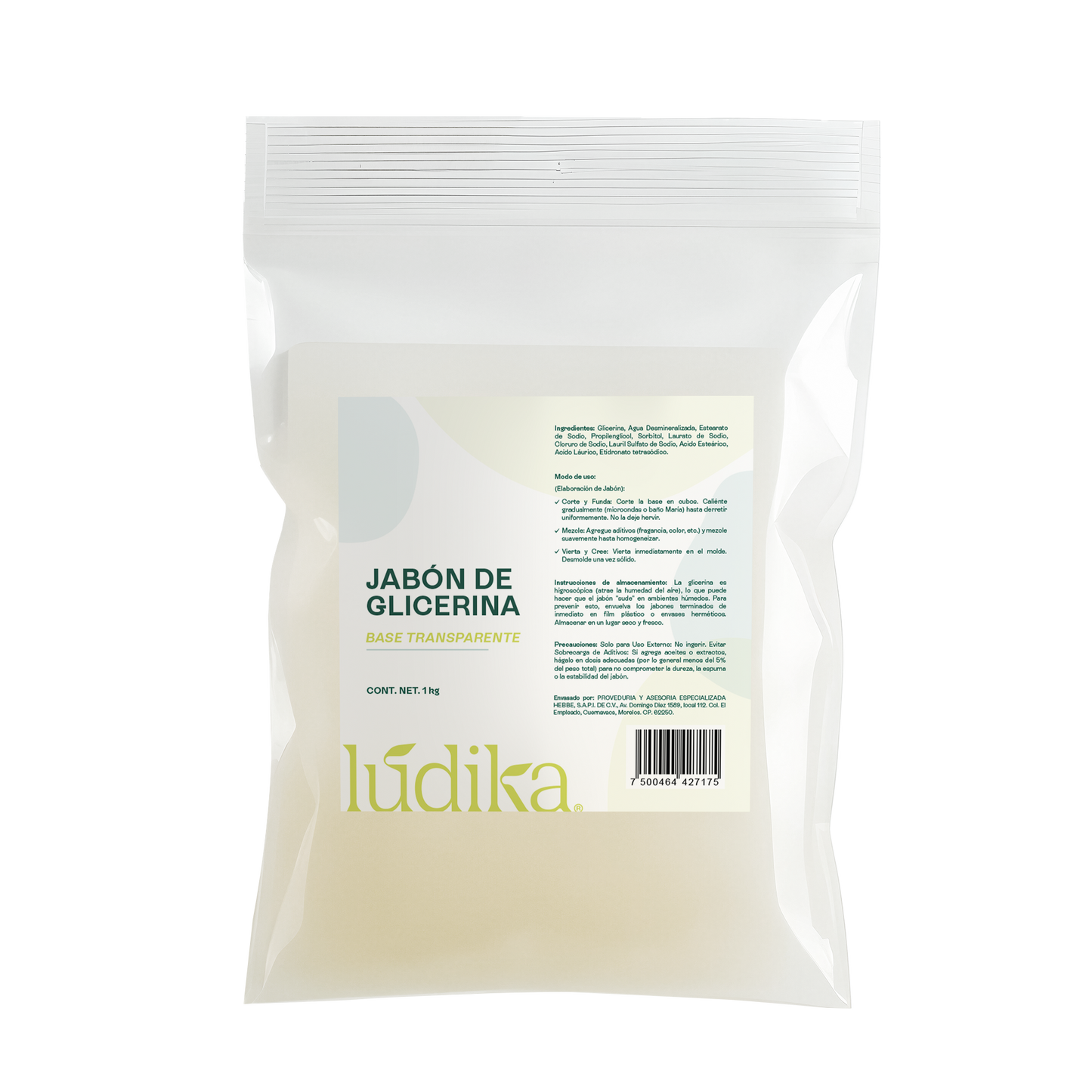 Jabón de Glicerina Transparente | Base de Alta Calidad para Jabones Artesanales