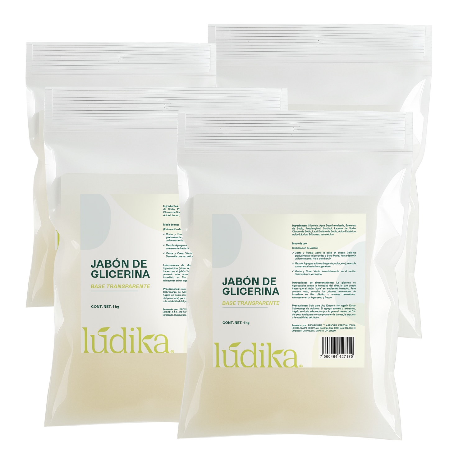 Jabón de Glicerina Transparente | Base de Alta Calidad para Jabones Artesanales