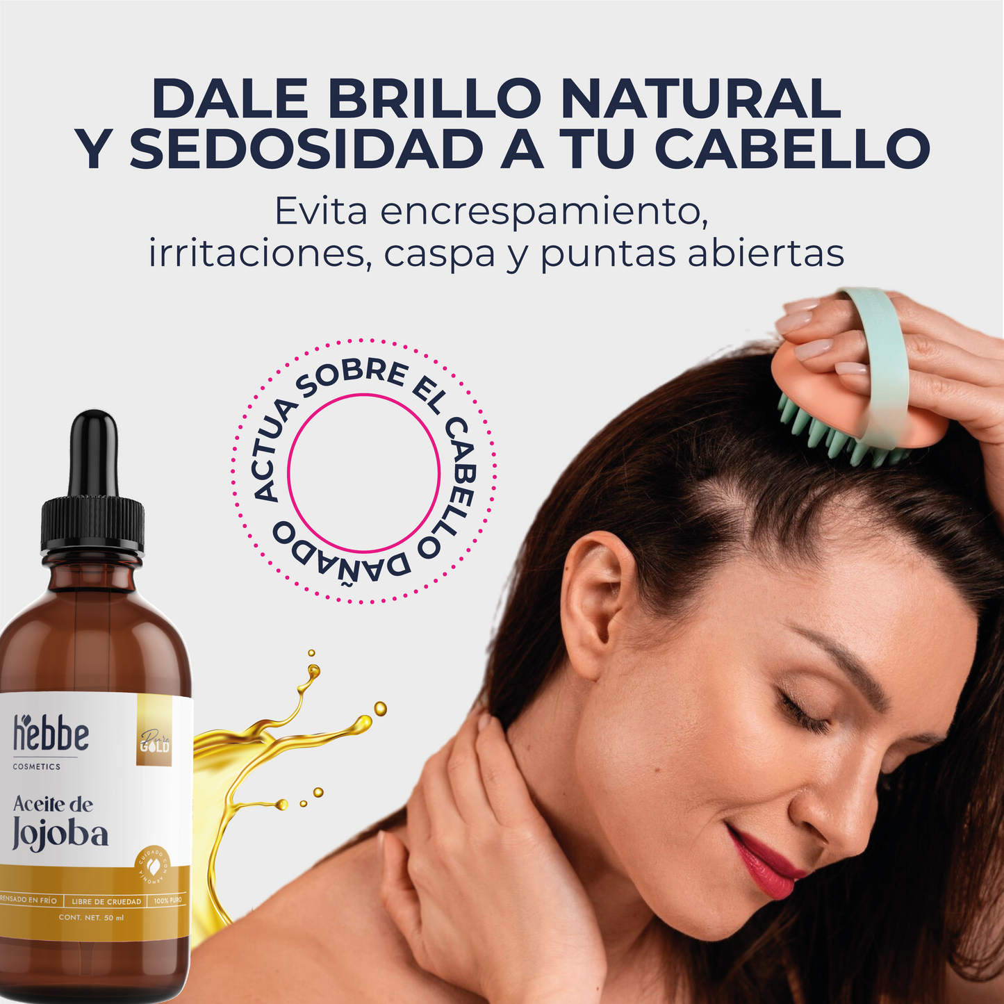 Kit mamá | Aceite de Rosa Mosqueta, Jojoba y Karité | Hidratación Antiedad y Nutrición Integral para Piel y Cabello