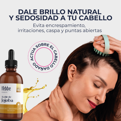 Kit mamá | Aceite de Rosa Mosqueta, Jojoba y Karité | Hidratación Antiedad y Nutrición Integral para Piel y Cabello