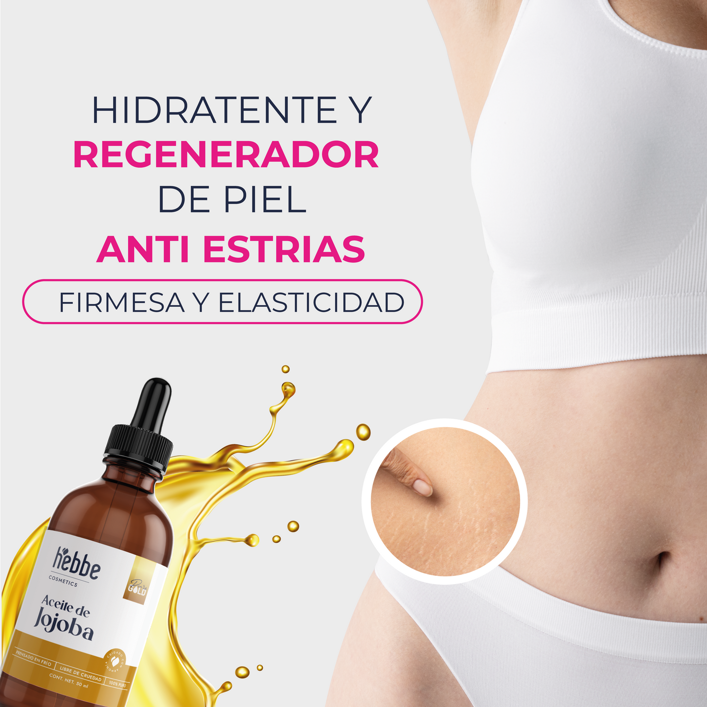 Kit mamá | Aceite de Rosa Mosqueta, Jojoba y Karité | Hidratación Antiedad y Nutrición Integral para Piel y Cabello