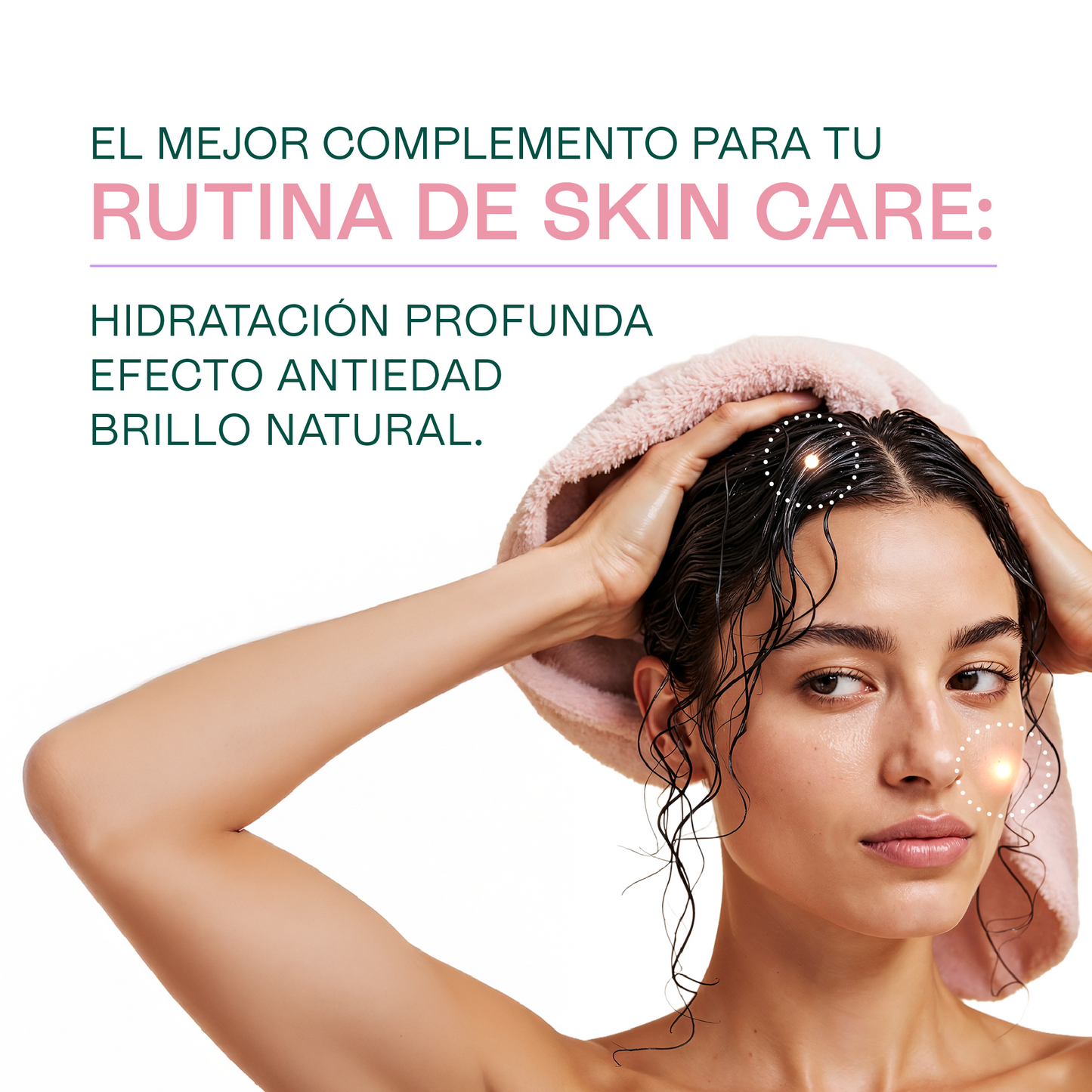 Kit de 4 Aceites Puros | Ricino, Rosa Mosqueta, Argán, Almendras | Antiedad, Fortalecimiento e Hidratación para Piel y Cabello
