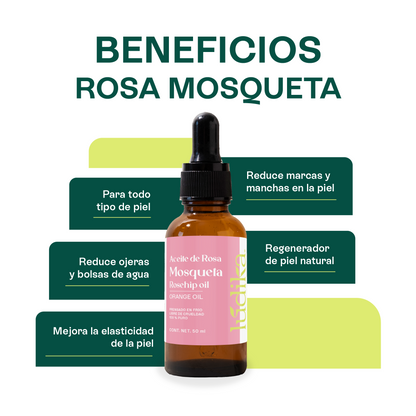 Kit de 5 Aceites Puros | Ricino, Argán, Almendras, Rosa Mosqueta, Jojoba | Antiedad, Fortalecimiento e Hidratación para Piel y Cabello