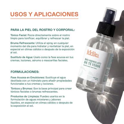 Kit 6 Hidrolatos en Spray 120 m | Esencia Floral Pura para Revitalizar y Calmar Piel y Cabello A elegir