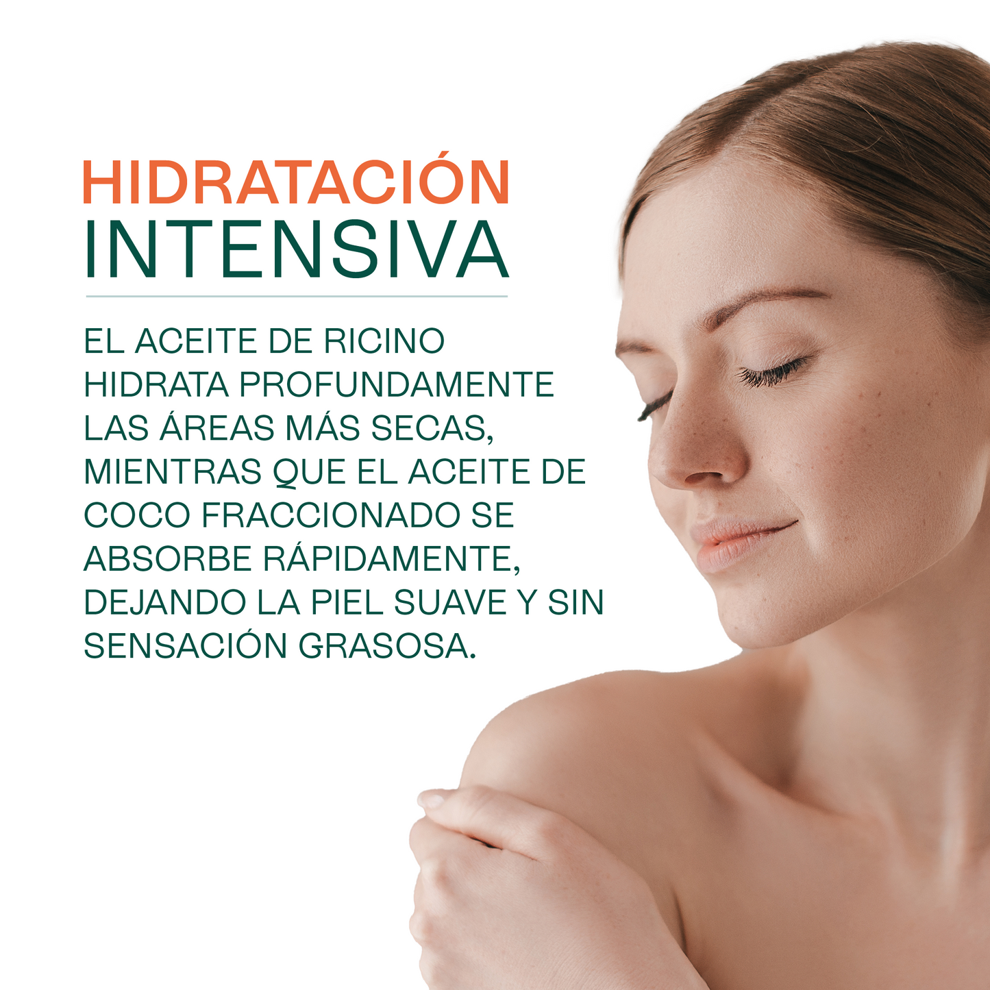 Dúo de Aceites | Aceite de Ricino y Coco Líquido | Hidratación Profunda, Masaje y Nutrición Capilar