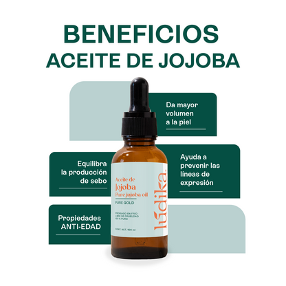 Aceite de Jojoba y Rosa Mosqueta | Kit Facial Lúdika | Nutrición, Equilibrio y Reparación