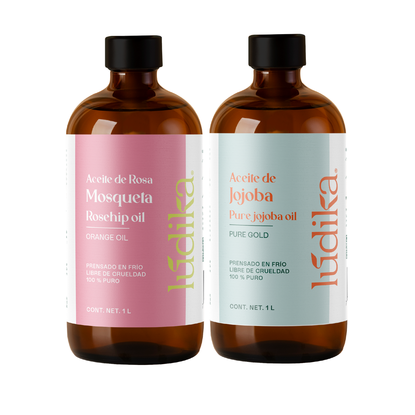 Aceite de Jojoba y Rosa Mosqueta | Kit Facial Lúdika | Nutrición, Equilibrio y Reparación