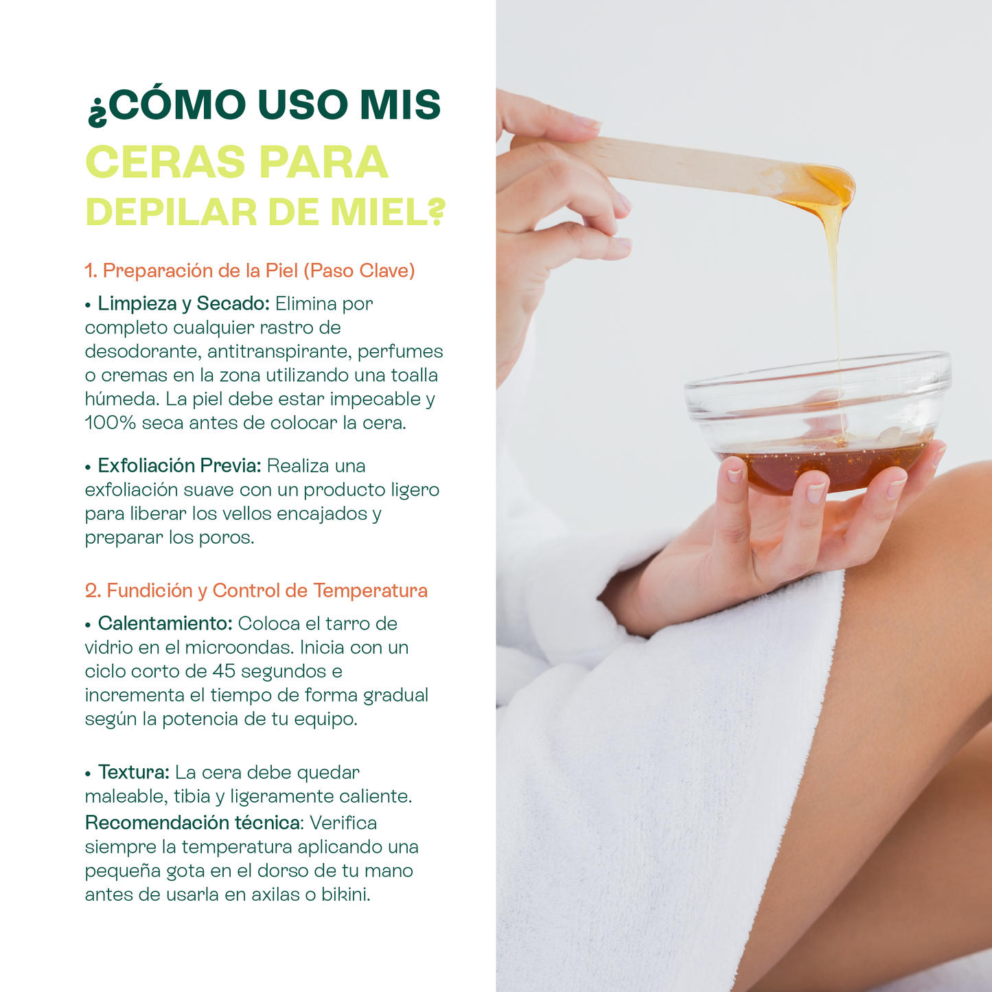 Kit de Depilación | Cera Española, Gel Post-Depilatorio y Aplicadores para una Piel Suave y Cuidada