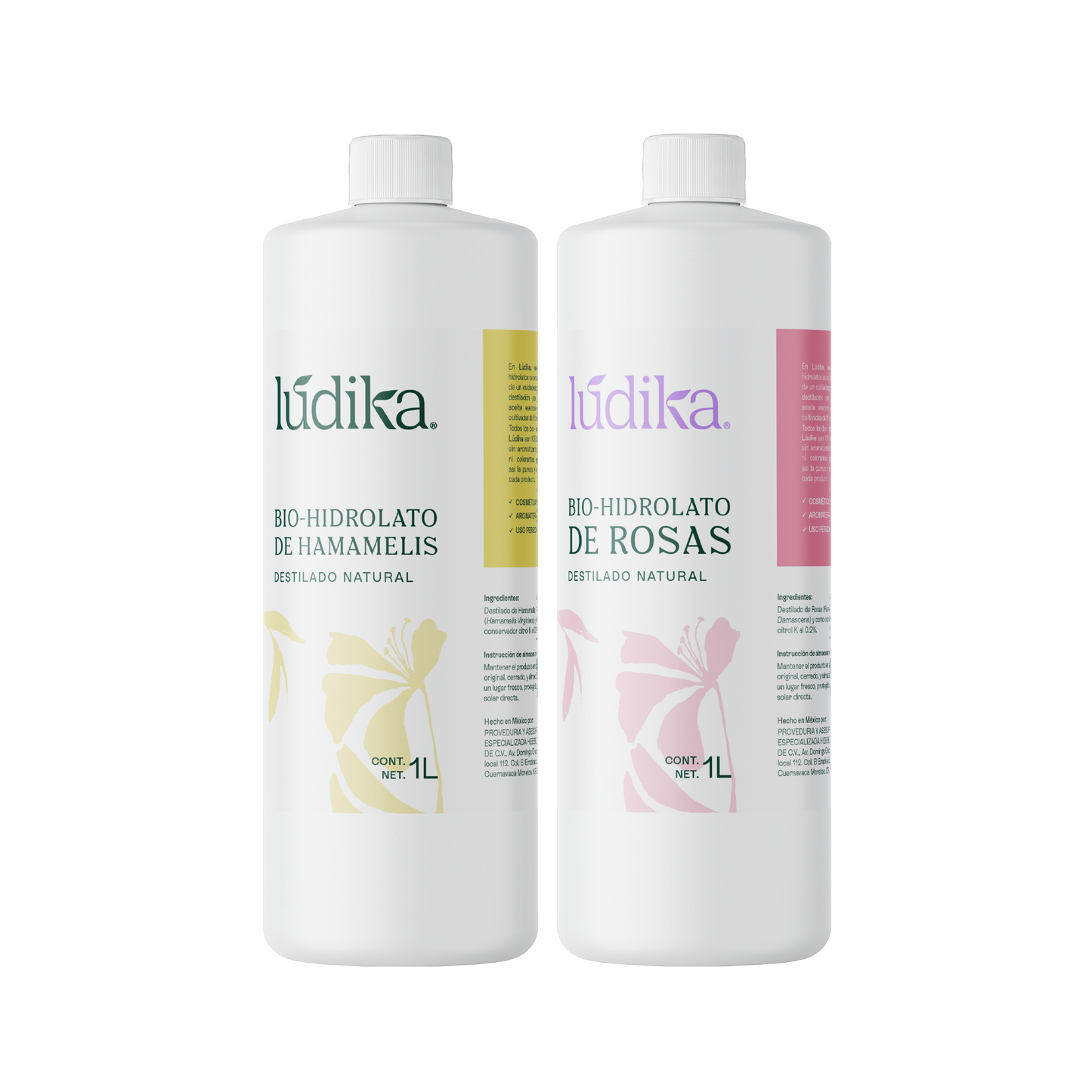 Bio Hidrolatos de Rosas y Hamamelis | Facial | Duo hidratante