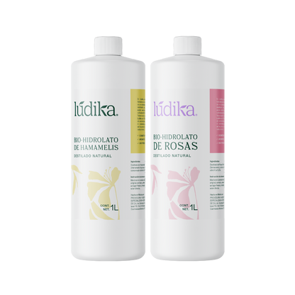 Bio Hidrolatos de Rosas y Hamamelis | Facial | Duo hidratante