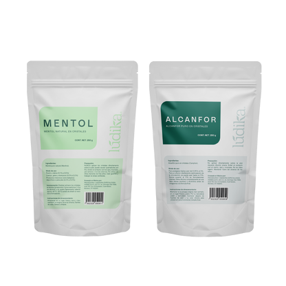 Kit Mentol y Alcanfor | Alivio Terapéutico y Frescura Natural para Dolores Musculares