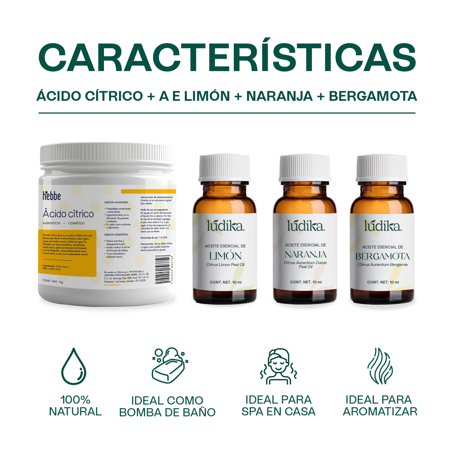Kit formula | Pastilla de Aromaterapia en regadera