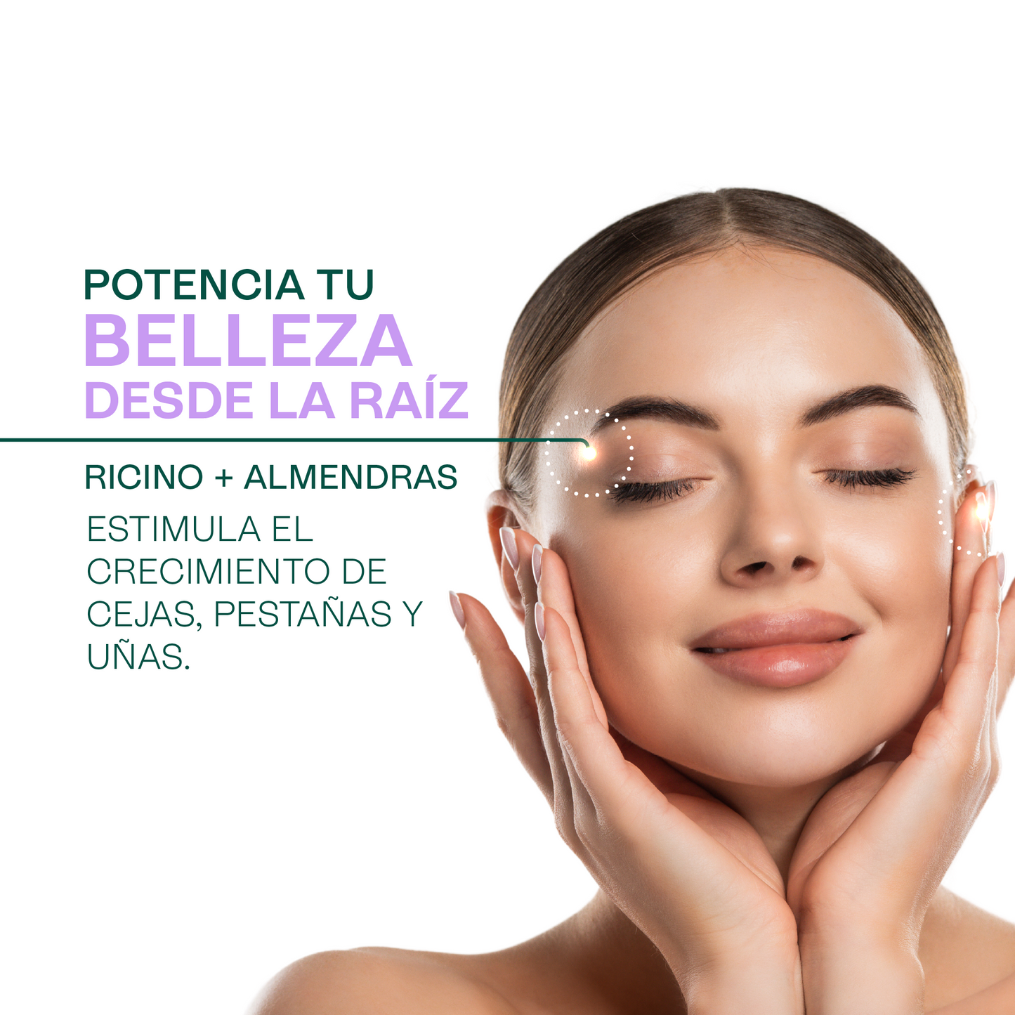 Kit 3 aceites capilares | Aceites de Ricino, Almendras Dulces y Coco Fraccionado | Piel, Cabello y Masajes