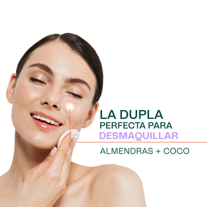 Kit 3 aceites capilares | Aceites de Ricino, Almendras Dulces y Coco Fraccionado | Piel, Cabello y Masajes