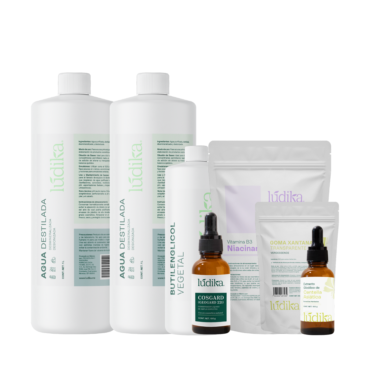 Kit formula | Serum de Niacinamida y Centella Asiática