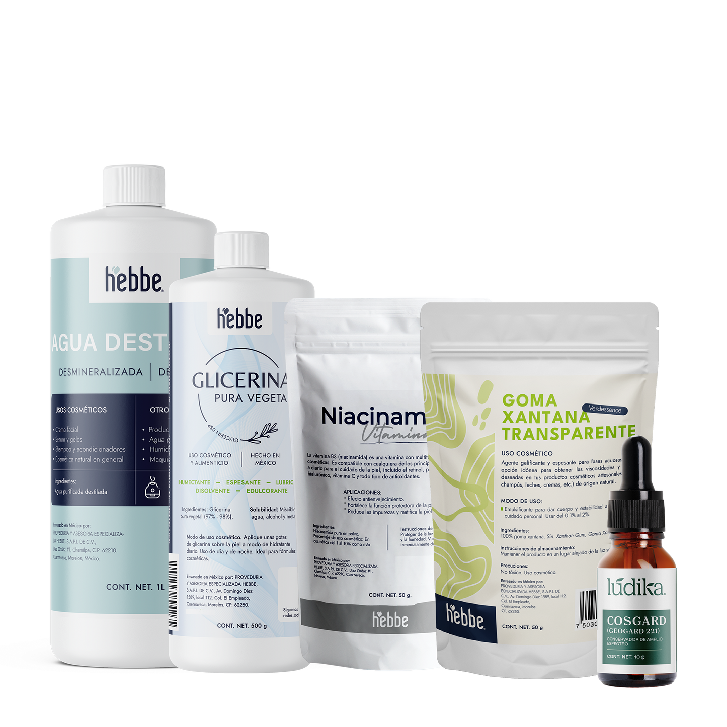 Kit Serum Niacinamida | 1 L de serum |Ingredientes elabora Serum facial de día