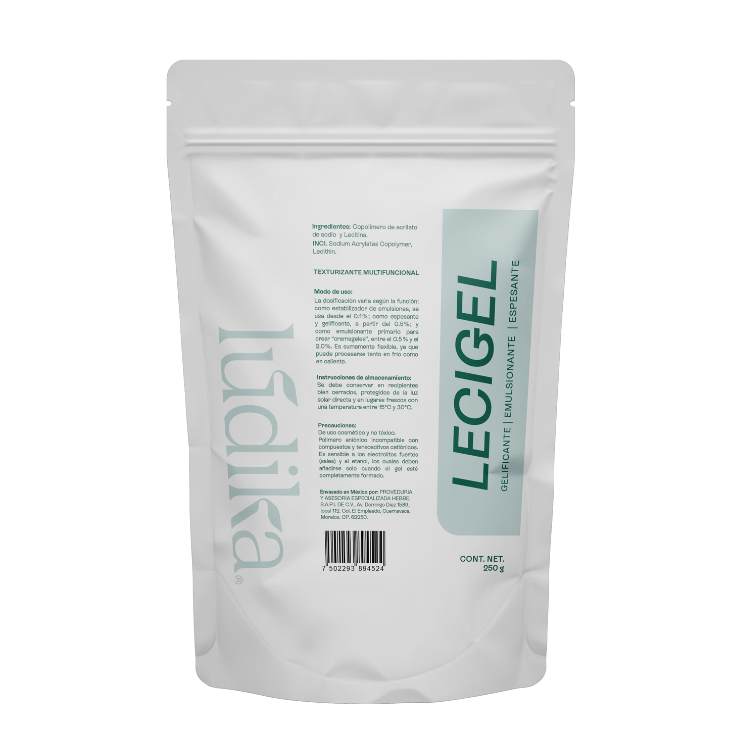 Lecigel | Facial, Corporal y Capilar | Gelificante y Emulsionante "Todo en Uno"