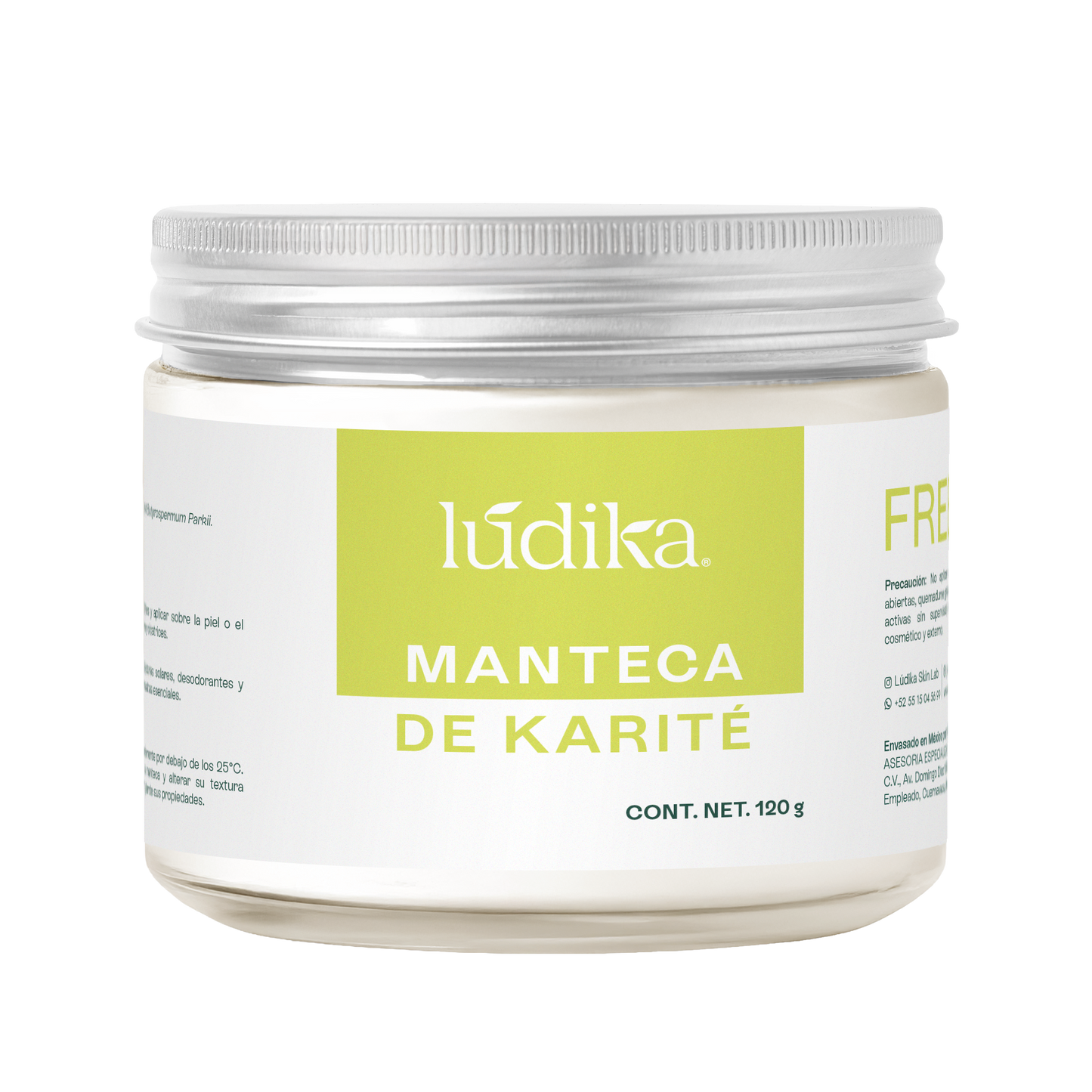 Manteca de Karité | Cuerpo, Rostro y Cabello | Emoliente, Reparadora y Protectora