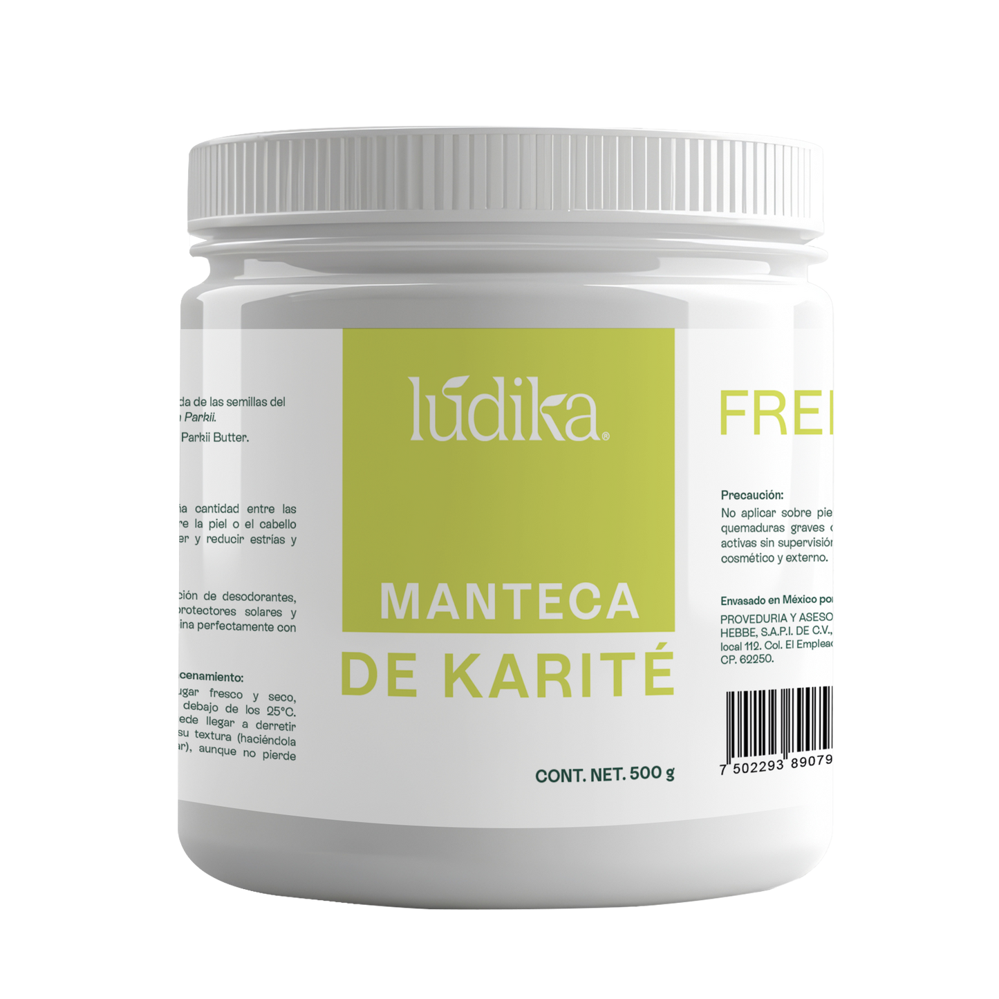 Manteca de Karité | Cuerpo, Rostro y Cabello | Emoliente, Reparadora y Protectora