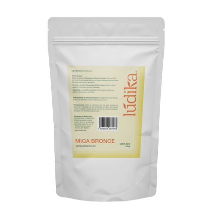 Mica Bronce | Pigmento de Efecto Perlado y Metálico | Luminosidad Mineral de Lujo