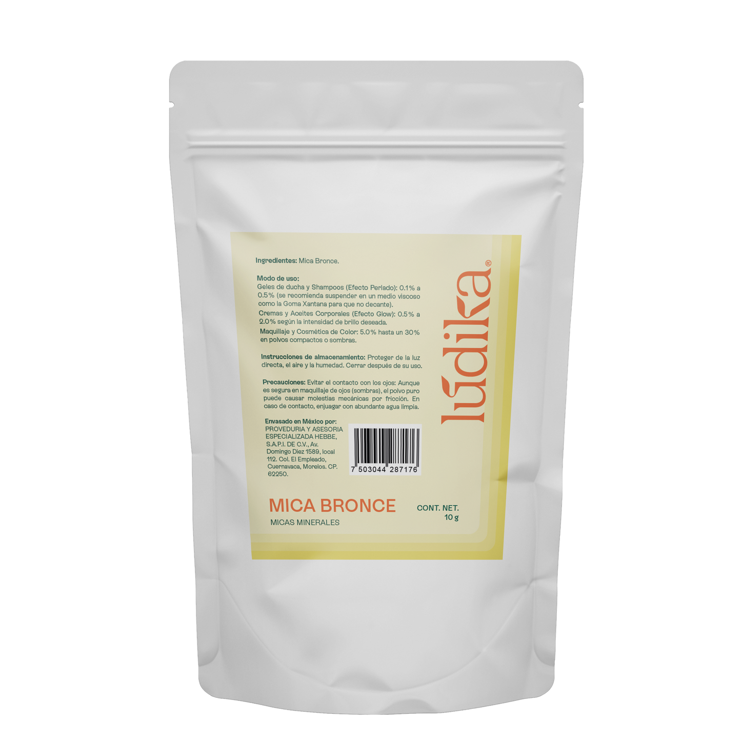 Mica Bronce | Pigmento de Efecto Perlado y Metálico | Luminosidad Mineral de Lujo